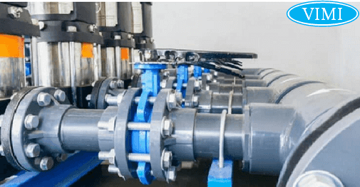 van bướm tay gạt kẹp wafer