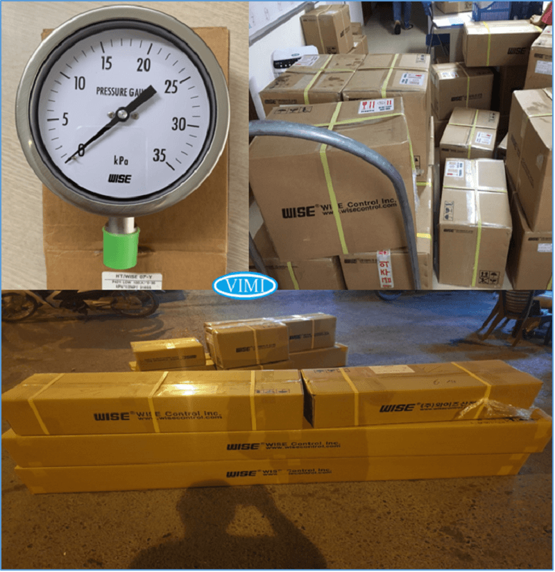đồng hồ áp suất p421 wise hàn quốc 3