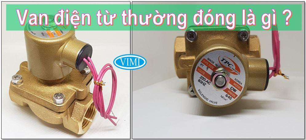van điện từ thường đóng là gì