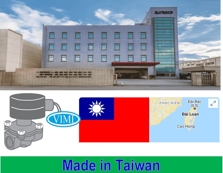 Thương hiệu van điện từ UniD đến từ Đài Loan