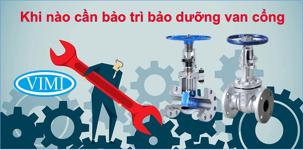 bảo trì bảo dưỡng van cổng