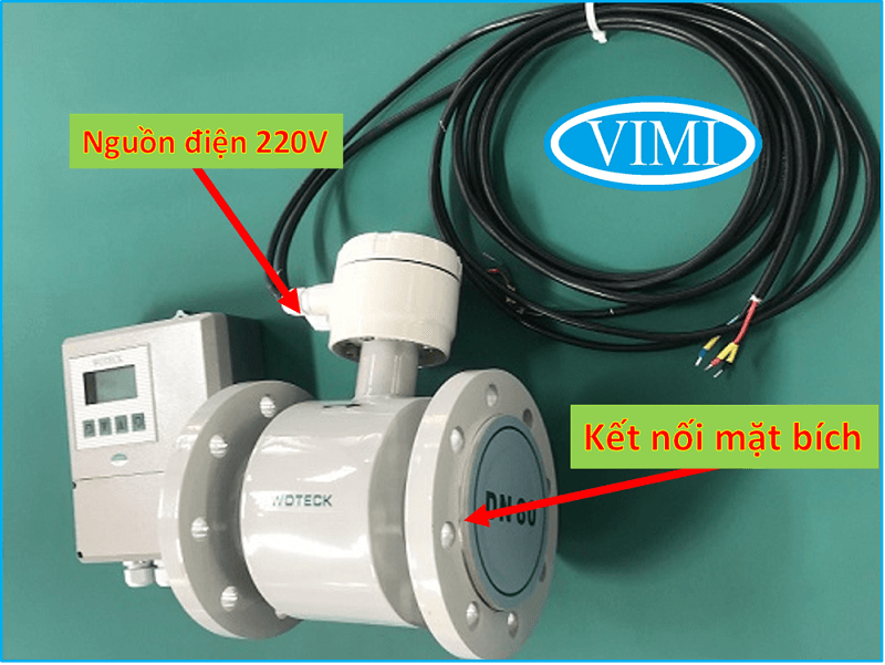 đồng hồ đo nước woteck dn40 3