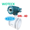 Đồng hồ đo lưu lượng nước điện tử Woteck Đài Loan DN40 đồng hồ đo nước woteck dn40 4