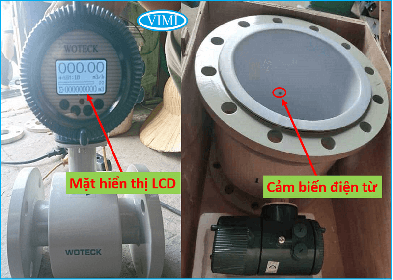 đồng hồ đo nước woteck dn50