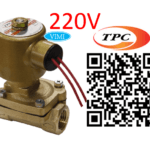 Van điện từ hơi nóng TPC 220V