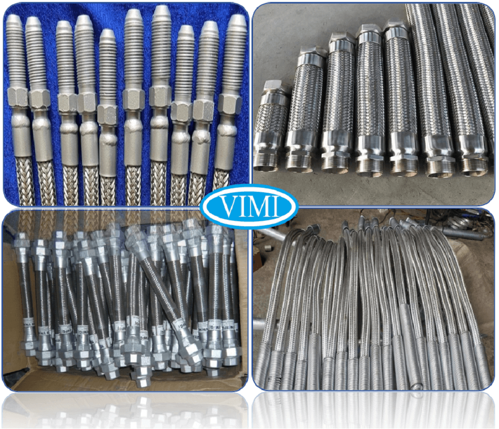  kho sản xuất và nhập khẩu ống mềm inox chịu nhiệt