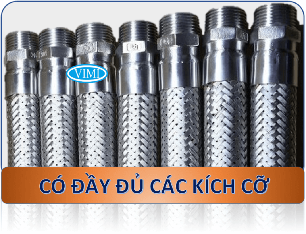 Khớp nối mềm 2 đầu ren ngoài 3