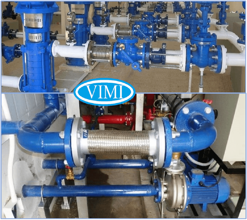 Khớp nới mềm 2 đầu mặt bích cố định 5