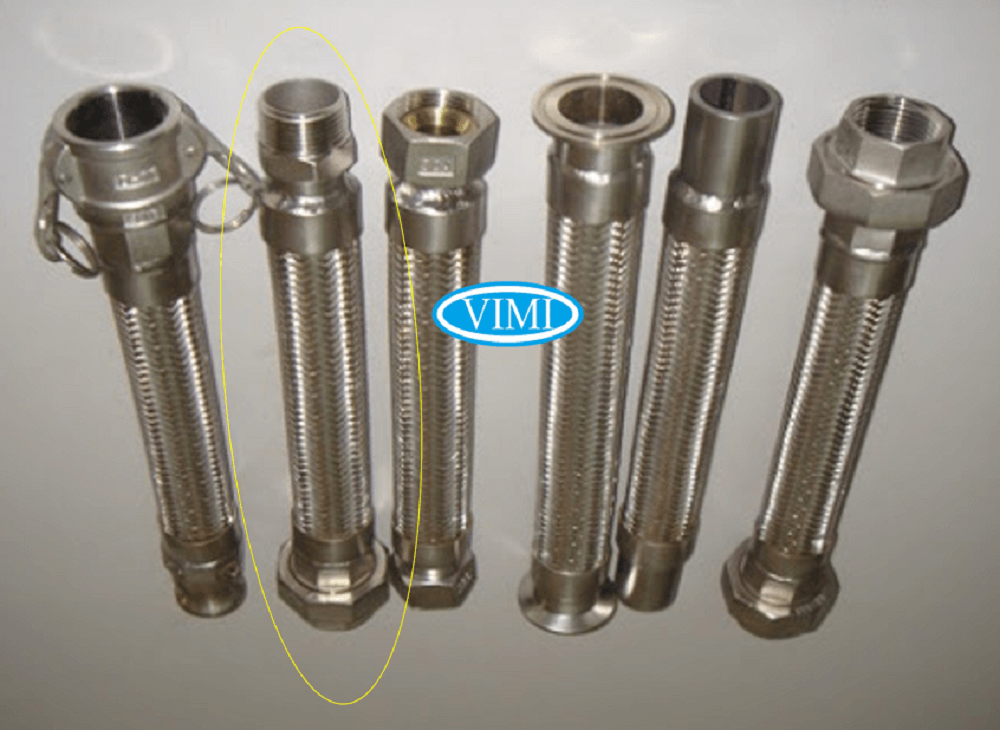 Khớp nối mềm inox đầu ren ngoài-ren trong Khớp nối mềm inox đầu ren ngoài-ren trong 1