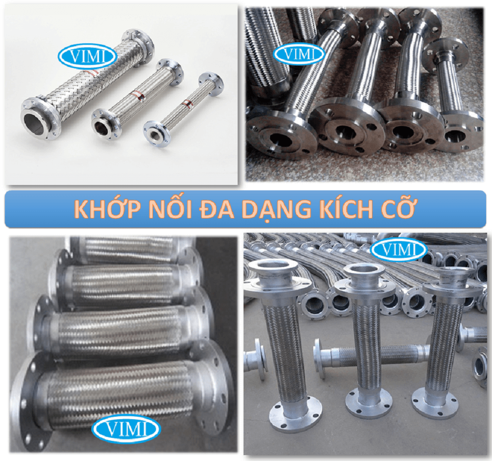 Khớp nối mềm inox mặt bích 1 đầu cố định 5