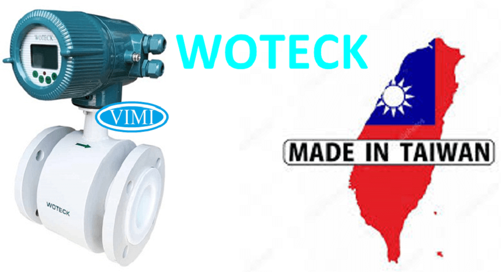Đồng hồ đo lưu lượng nước điện tử Woteck Đài Loan DN125 đồng hồ nước woteck 1
