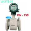 Đồng hồ đo lưu lượng nước điện tử Woteck Đài Loan DN150 đồng hồ nước woteck dn150 1