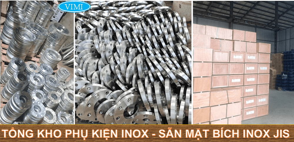 kho mặt bích jis inox 5k