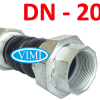 Khớp nối mềm cao su ren DN20 Khớp nối mềm cao su dn20