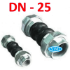 Khớp nối mềm cao su ren DN25 khớp nối mềm cao su ren dn 25 3