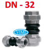 khớp nối mềm cao su ren dn32 01