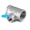 Tê giảm ren inox 201 2
