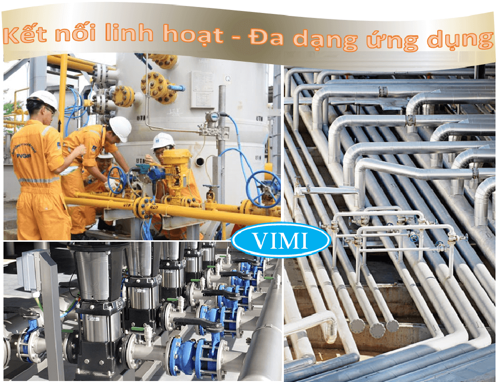  Mặt bích inox JIS đa dạng ứng dụng