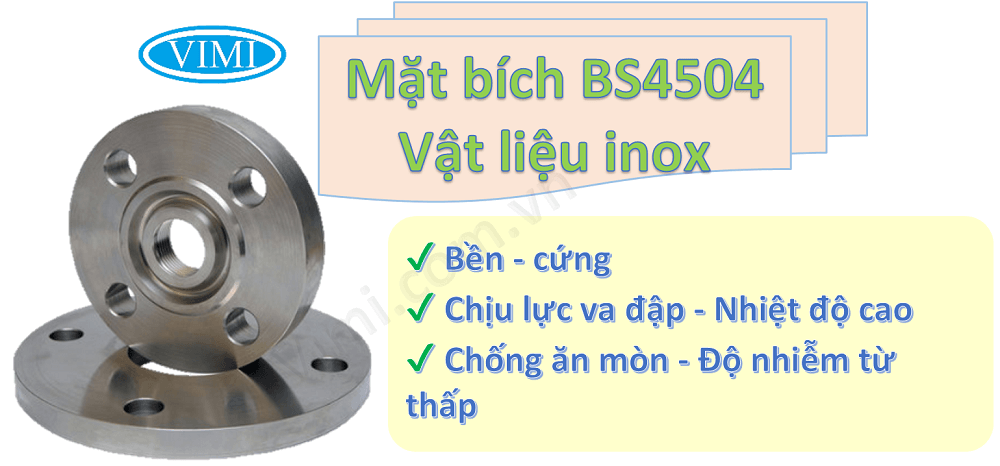 Mặt bích inox BS4504 PN16 Mặt bích BS4504 pn16 -2