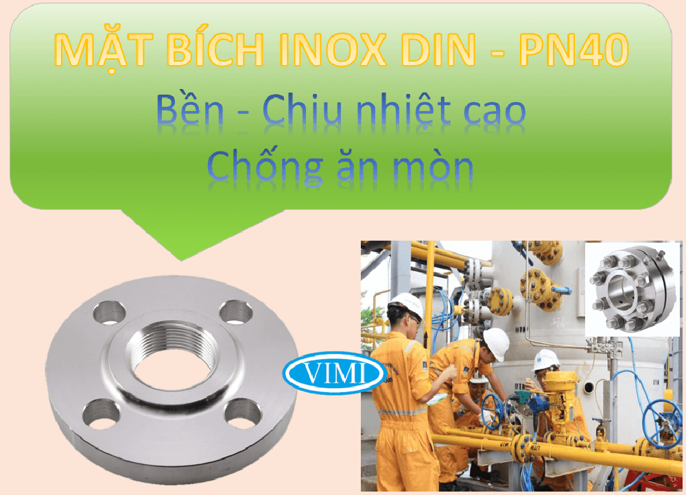 Mặt bích inox DIN PN40 -3