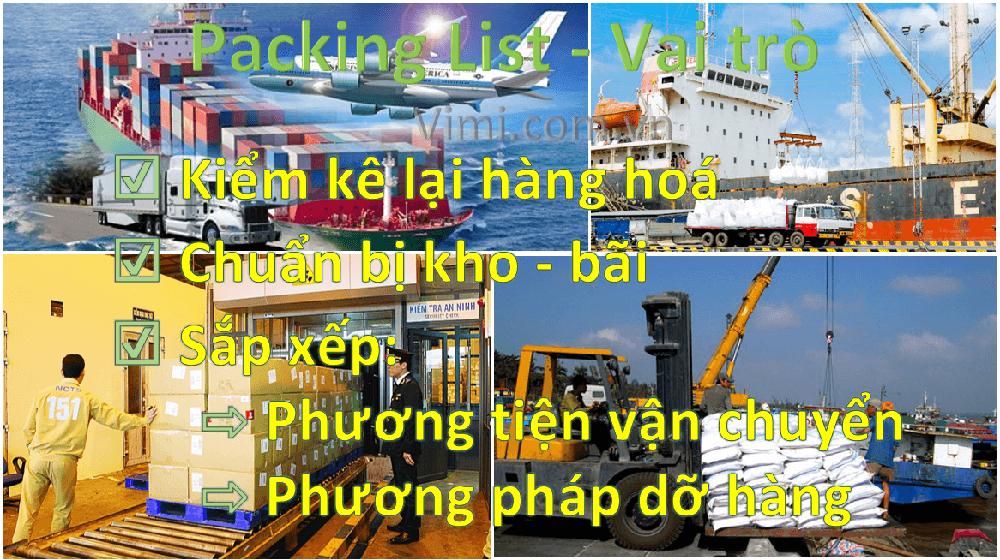 Packing list là gì? Packing List là gì -3