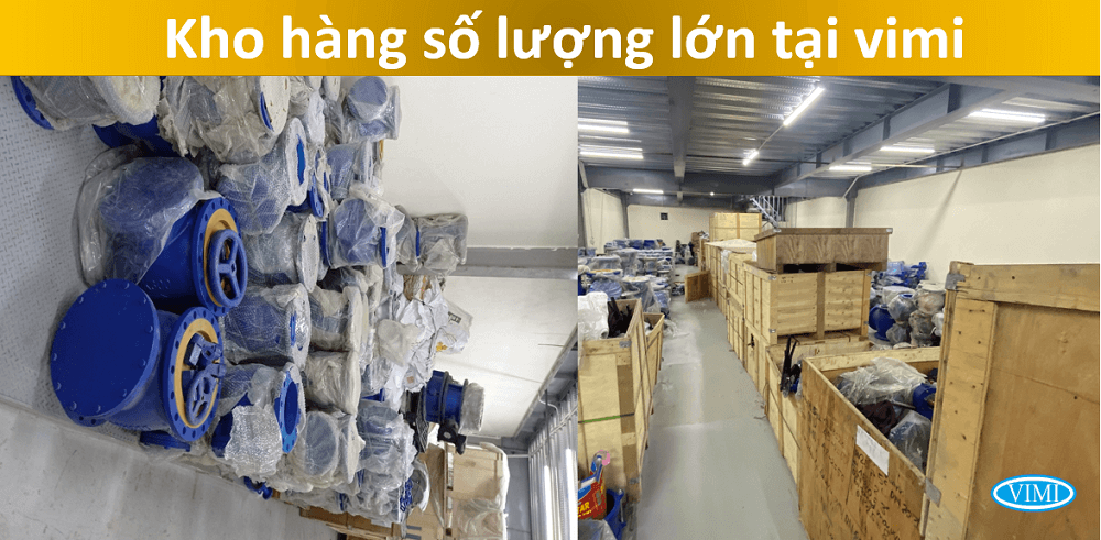 Van một chiều lá lật DN100 5