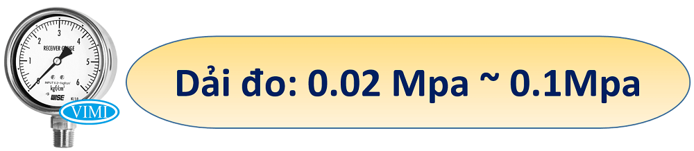 Đồng hồ áp suất P228 Wise Hàn Quốc đồng hồ đo áp suất p228 wise 2