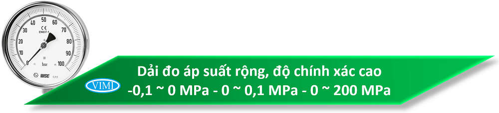 Đồng hồ áp suất P229 Wise Hàn Quốc đồng hồ đo áp suất p229 1