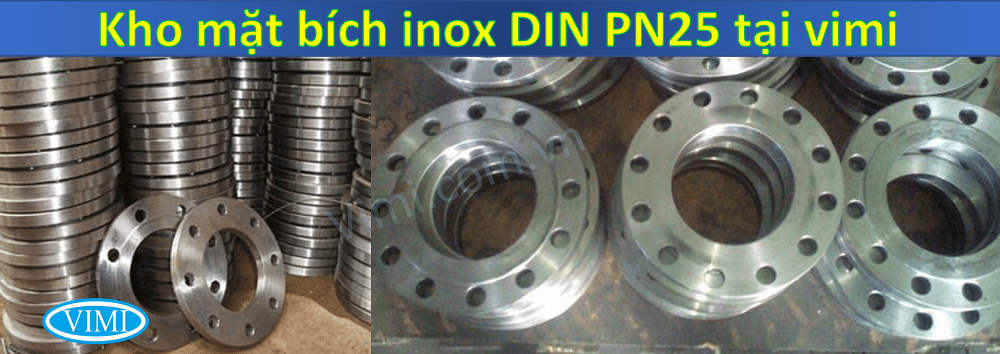 mặt bích inox din pn25 4