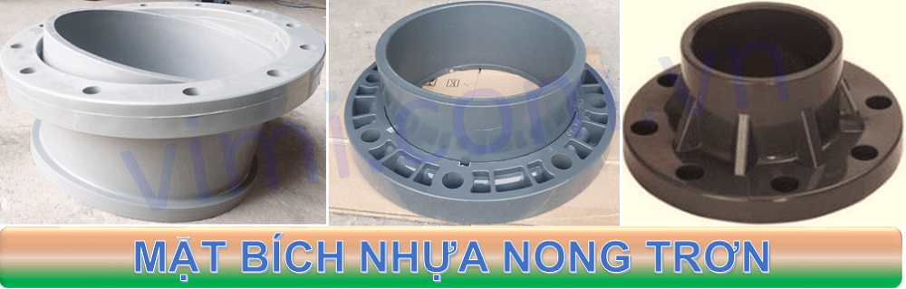 Mặt bích nhựa uPVC là gì Mặt bích nhựa rỗng uPVC - nong trơn