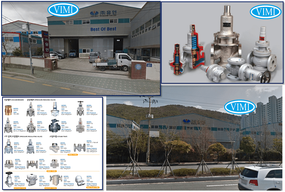 van giảm áp của thương hiệu Yoo Youn - Hàn Quốc