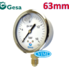 đồng hồ đo áp suất gesa mặt 63mm 2