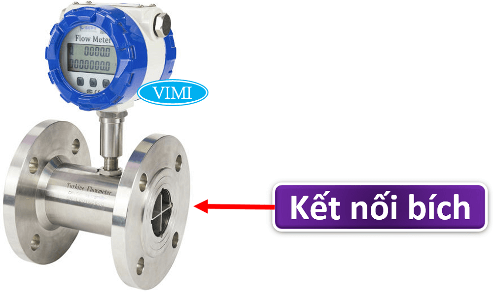 đồng hồ đo lưu lượng nước điện tử inox 3