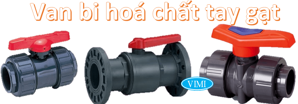 van bi hoá chất tay gạt