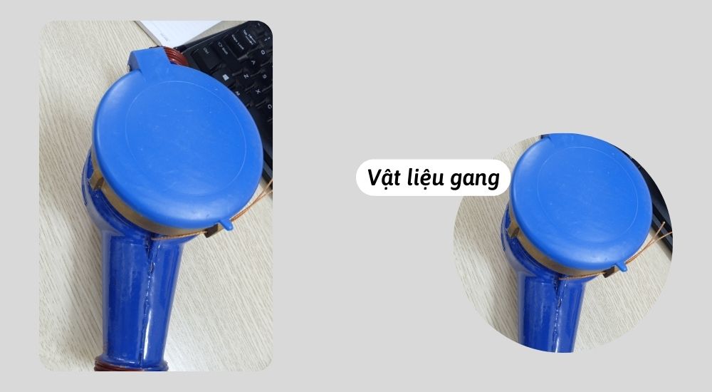FG nối ren được chế tạo từ vật liệu gang