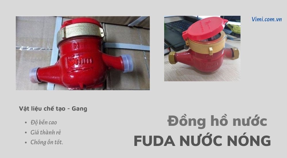 3 Fuda nước nóng chế tạo từ gang - Giá thành rẻ