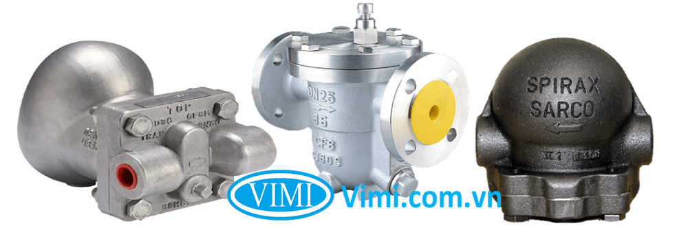 bẫy hơi phao thân gang