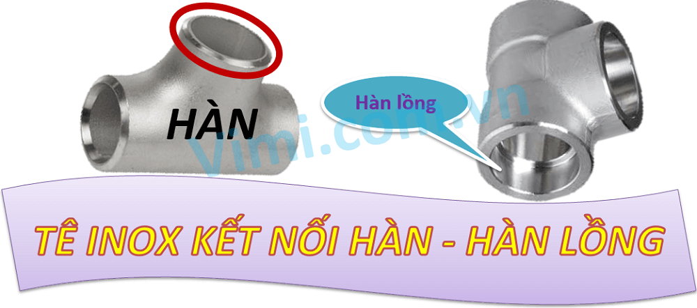 Tê hàn inox là gì Kiểu kết nối thông dùng
