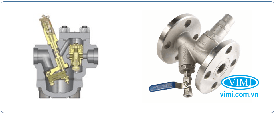 bẫy hơi dạng piston