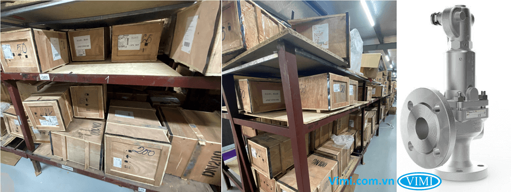 Van an toàn inox nối bích Spirax Sarco van an toàn 8