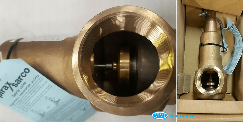 Van an toàn Spirax sarco nối ren van an toàn nối ren spirax-sarco 2