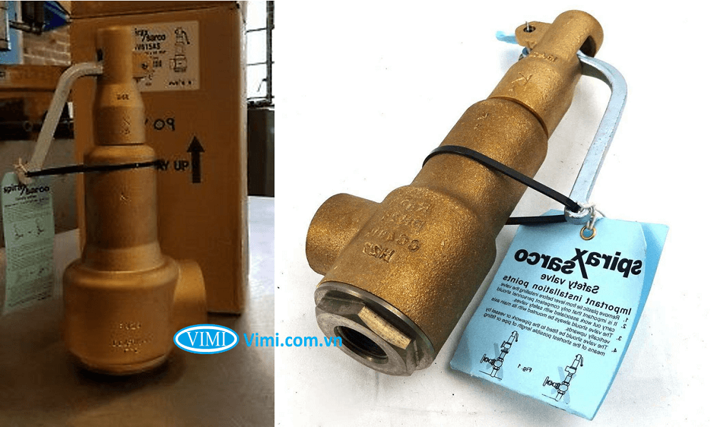 Van an toàn Spirax sarco nối ren van an toàn nối ren spirax-sarco 3