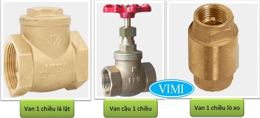 phân loại van 1 chiều 15