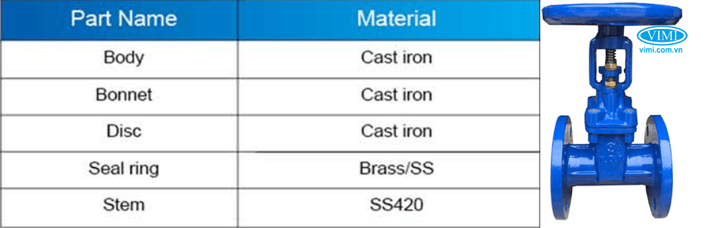 Van cổng ty nổi YDK 4