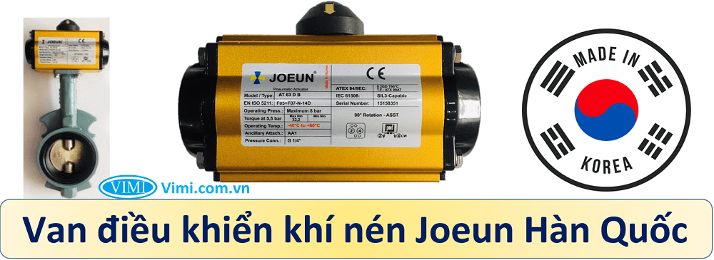 Van bướm điều khiển khí nén Joeun 1
