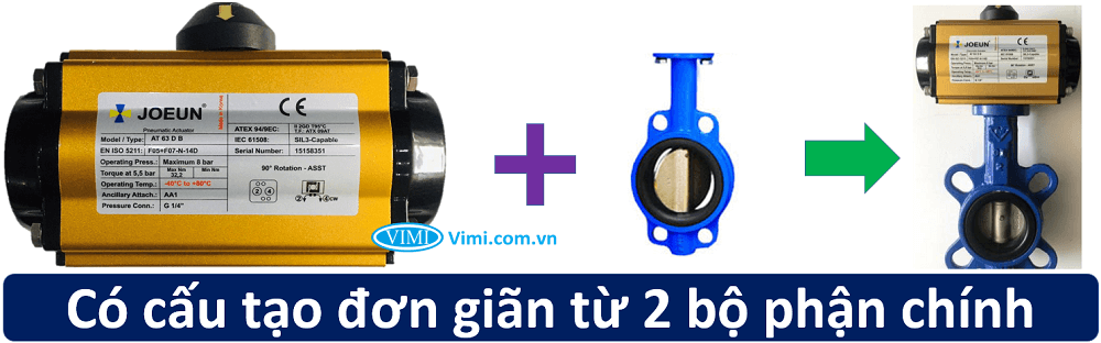 Van bướm điều khiển khí nén Joeun 2 