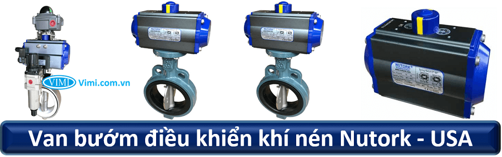 Van bướm điều khiển khí nén Nutork van bướm điều khiển khí nén nutork 1