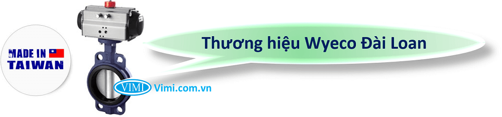 Van bướm điều khiển khí nén wyeco 1