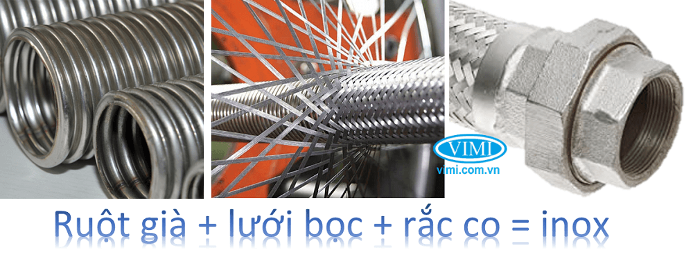 Khớp nối mềm inox 2 rắc co là gì Khớp nối mềm inox 2 rắc co là gì 1