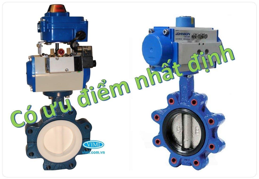ưu điểm Van bướm điều khiển khí nén tai bích là gì?